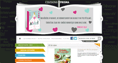 Desktop Screenshot of editions-prisma.com